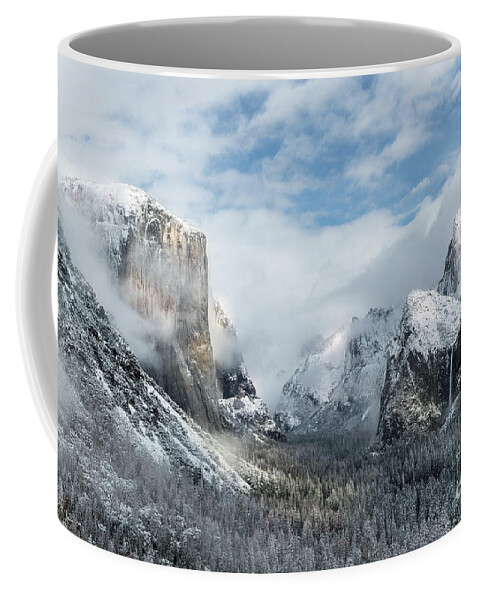 Landscape Coffee Mug featuring the photograph Peaceful Moments - Yosemite Valley by Sandra Bronstein