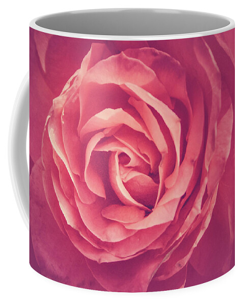 Rose Coffee Mug featuring the photograph Blooms And Petals by Elvira Pinkhas