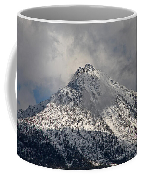 Peak Coffee Mug featuring the photograph Peak by Cathie Douglas