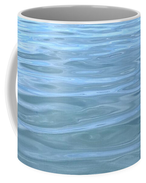 Tranquility Coffee Mug featuring the digital art Pearlescent Tranquility by Steven Robiner
