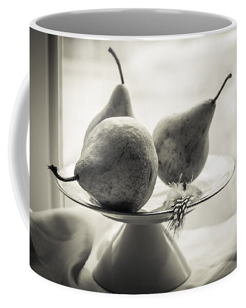 Pears Coffee Mug featuring the photograph Pears by the Window by Maggie Terlecki