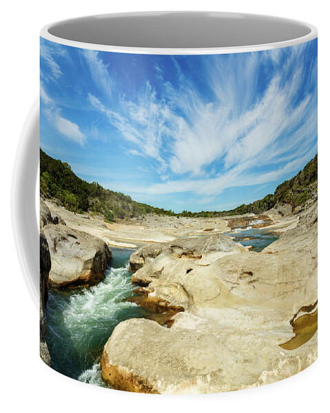 Pedernales Falls Coffee Mug featuring the photograph Pedernales Falls Texas by Raul Rodriguez