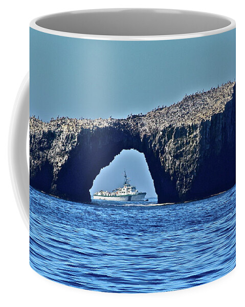 Sea Coffee Mug featuring the photograph Peek A Boo by Diana Hatcher