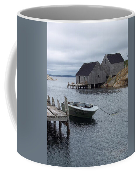 Peggys Cove Coffee Mug featuring the photograph Peggys Cove Canada by Richard Bryce and Family