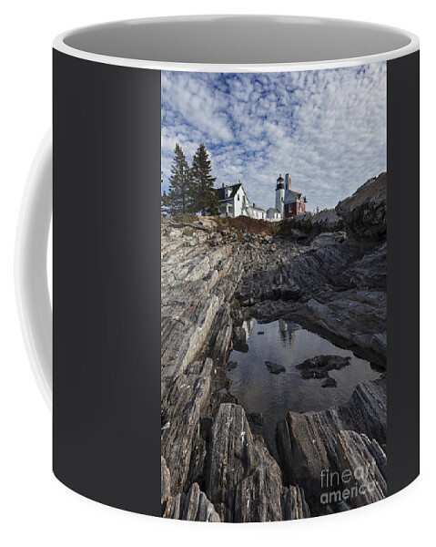 Maine Coffee Mug featuring the photograph Pemaquid Lighthouse by Timothy Johnson