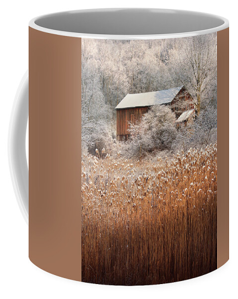 Barn Coffee Mug featuring the photograph Perfect Setting by Rob Blair
