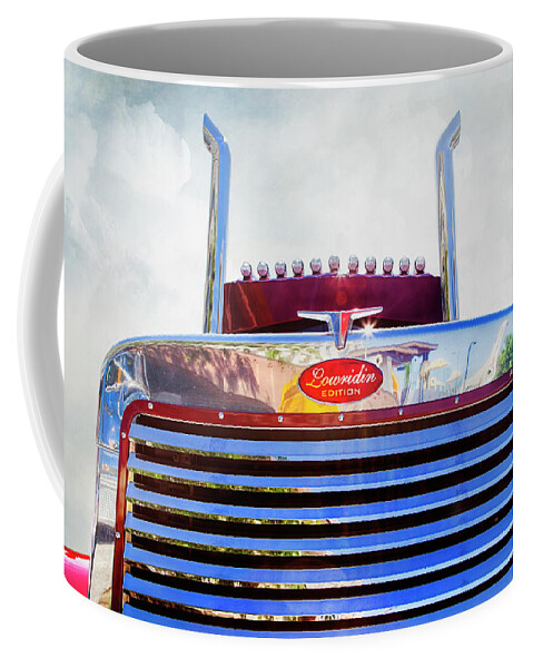 Working Truck Coffee Mug featuring the photograph Peterbilt Lowridin Edition by Theresa Tahara