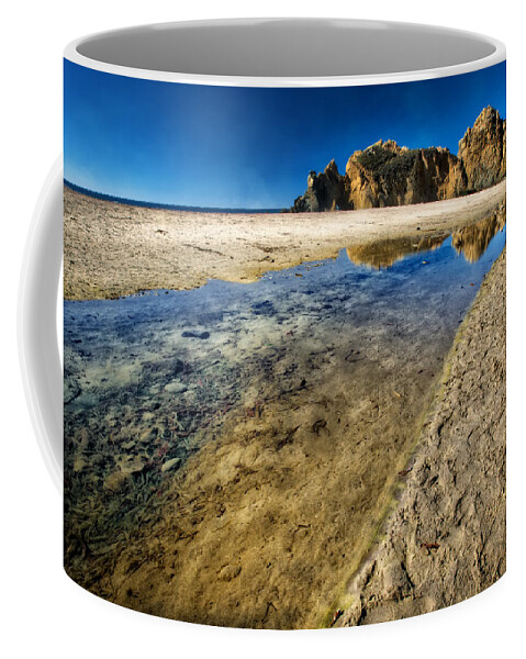 Jennifer Rondinelli Reilly Coffee Mug featuring the photograph Pheiffer Beach- Keyhole Rock #19 - Big Sur, CA by Jennifer Rondinelli Reilly - Fine Art Photography