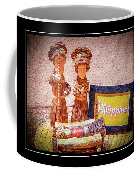 Nativity Coffee Mug featuring the photograph Philippines Nativity by Will Wagner