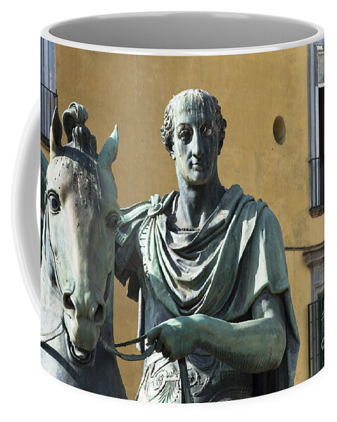 2011 Coffee Mug featuring the photograph Piazza del Plebiscito by Andrew Michael