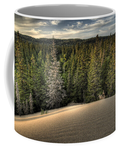 Lake Superior Coffee Mug featuring the photograph Pic Dunes  by Doug Gibbons