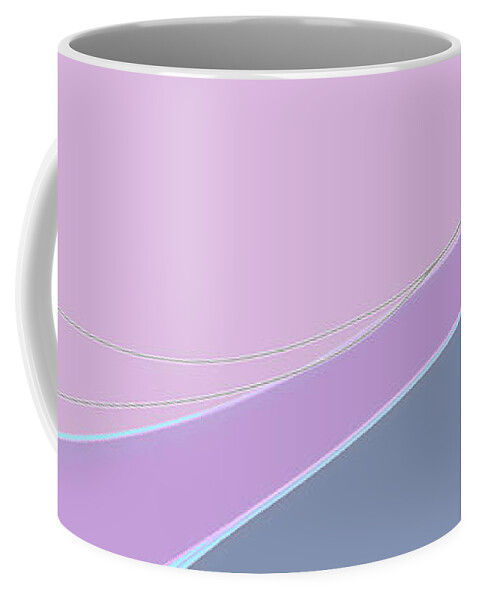 Abstract Coffee Mug featuring the digital art Pierrepont by Gina Harrison