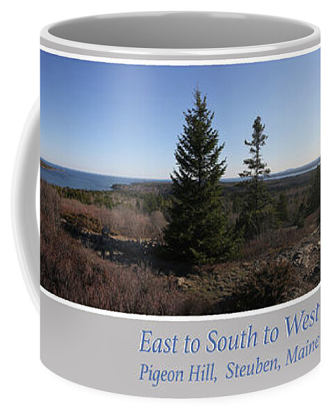 Pigeon Hill Coffee Mug featuring the photograph Pigeon Hill by John Meader