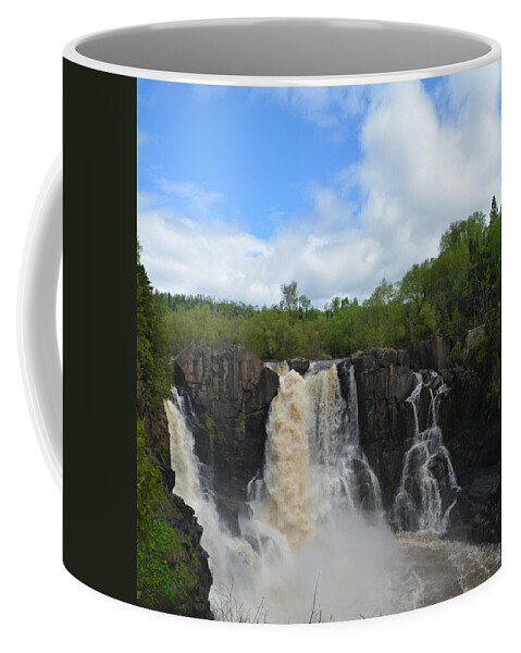 Nature Coffee Mug featuring the photograph Pigeon River by Bonfire Photography