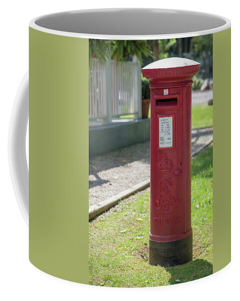 Guy Whiteley Coffee Mug featuring the photograph Pillar Box by Guy Whiteley