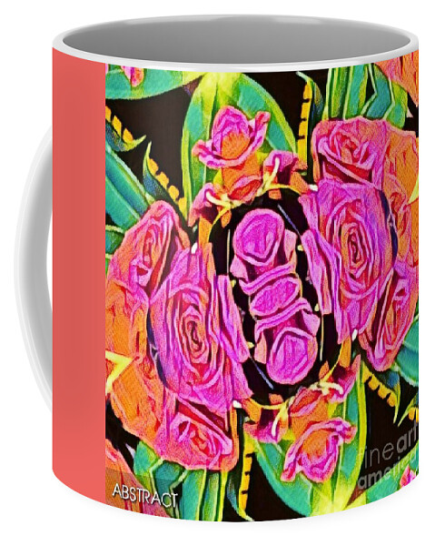 Roses Coffee Mug featuring the photograph Pink roses by Steven Wills