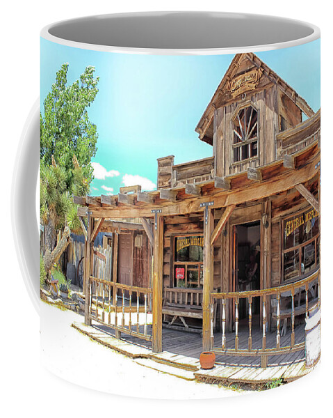 Pioneertown Coffee Mug featuring the photograph Pioneertown, USA by Alison Frank
