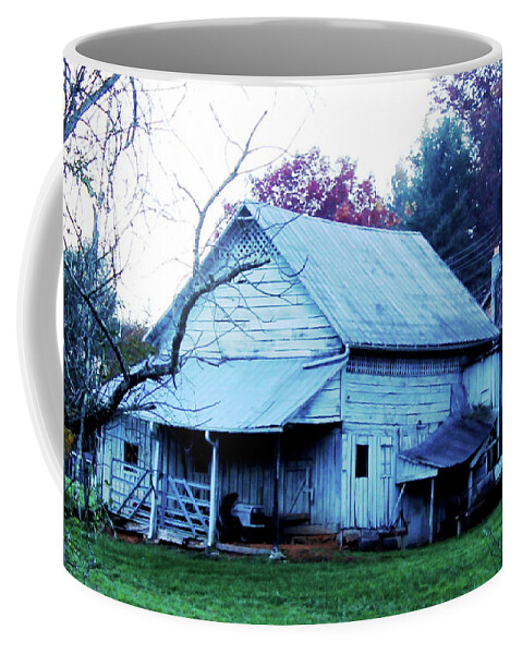 Nature Coffee Mug featuring the photograph Pisgah Barn by Rod Whyte