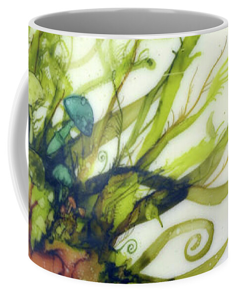 Plant Coffee Mug featuring the painting Plant Life #2 by Jennifer Creech