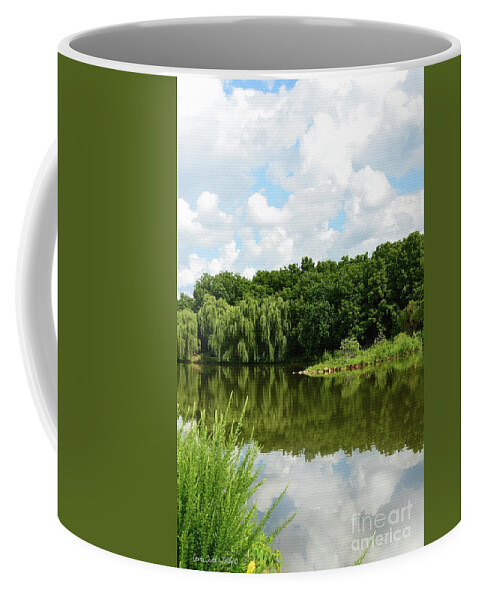 Landscape Coffee Mug featuring the photograph Plein Air by Lena Wilhite