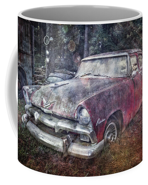 1950s Coffee Mug featuring the photograph Plymouth Belvedere by Debra and Dave Vanderlaan