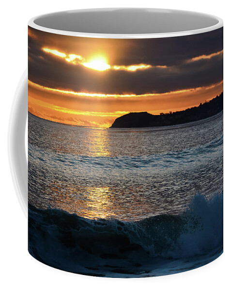California Coffee Mug featuring the photograph Point Dume Sunset by Kyle Hanson