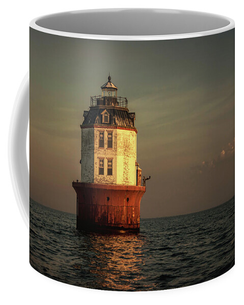 Lighthouse Coffee Mug featuring the photograph Point no Point Lighthouse by Richard Macquade