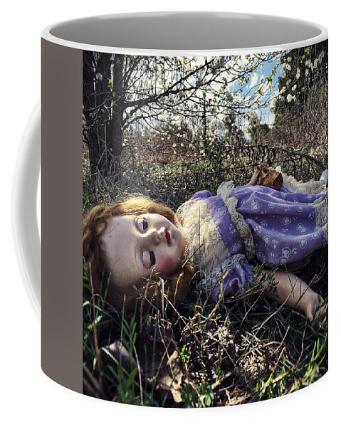 Vintage Coffee Mug featuring the photograph Poison Apple by Subject Dolly