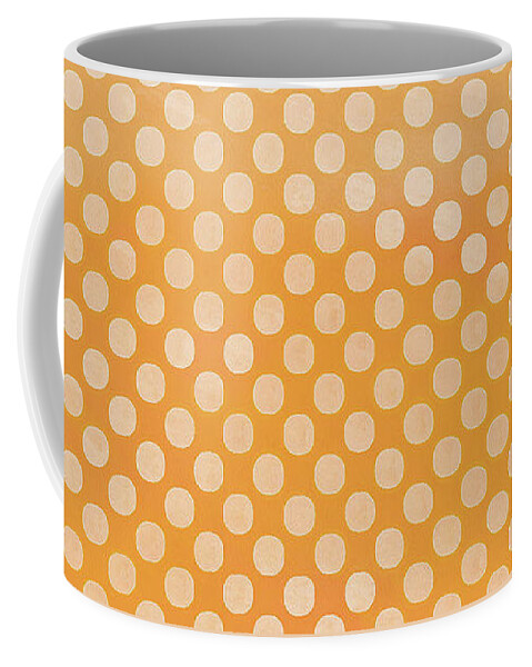 Mug Coffee Mug featuring the photograph Polka Dots Orange Mug by Edward Fielding