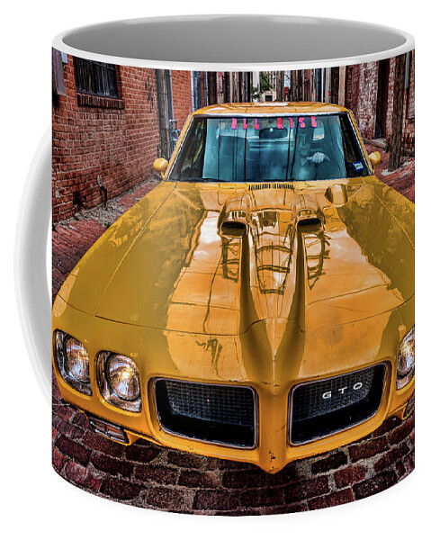 Pontiac Coffee Mug featuring the photograph Pontiac GTO - The Judge by Adam Reinhart