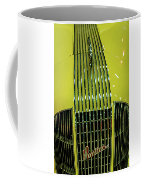 Cab Coffee Mug featuring the photograph Pontiac by James L Bartlett