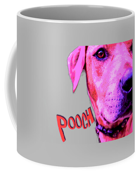 Pooch Coffee Mug featuring the photograph Pooch by Mim White