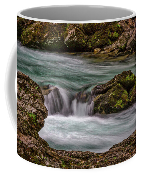 Slovenia Coffee Mug featuring the photograph Pool in the River by Stuart Litoff