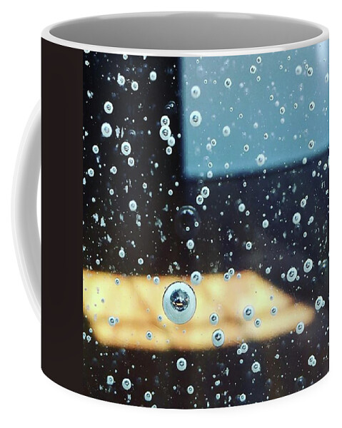Pdx Coffee Mug featuring the photograph Pop-art. Otherwise Known As Bubbles In by Ginger Oppenheimer