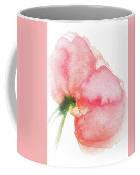 Poppy Coffee Mug featuring the painting Poppy by Britta Zehm
