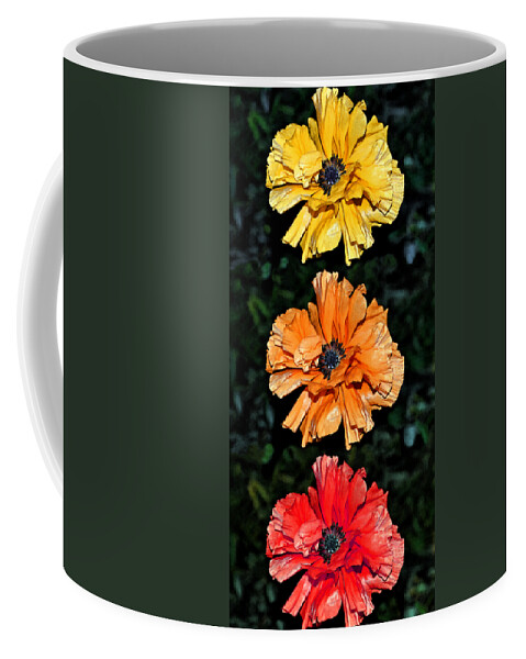 Poppy Seed Coffee Mug featuring the photograph Poppy Poppy Poppy by Angelina Tamez