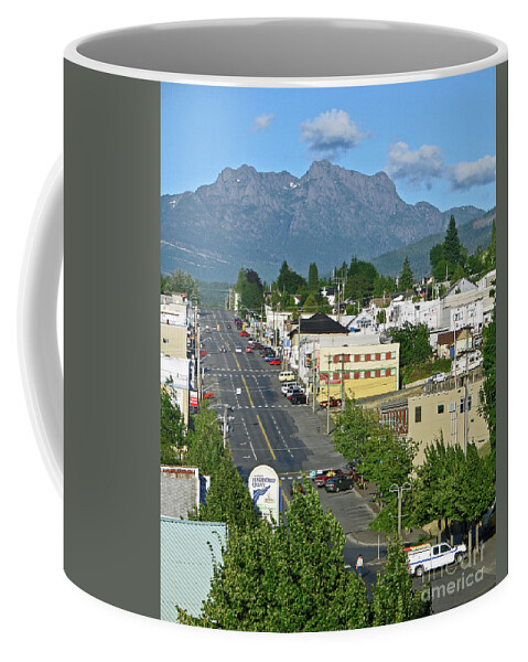Town Coffee Mug featuring the photograph Port Alberni, B C by Ann Horn