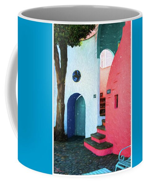 Resort Coffee Mug featuring the photograph Port Meirion, Wales by Peggy Dietz