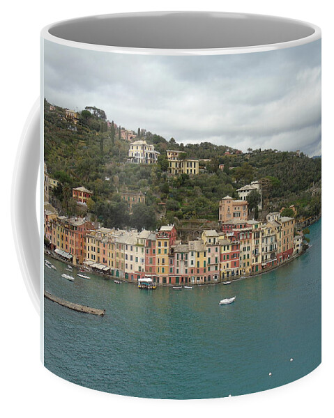 Italy Coffee Mug featuring the photograph Portofinio by Yohana Negusse