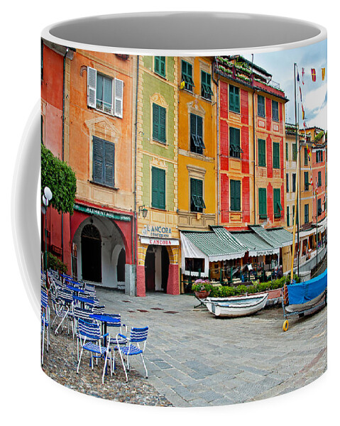 Portofino Coffee Mug featuring the photograph Portofino at Rest - Portofino, Italy by Denise Strahm