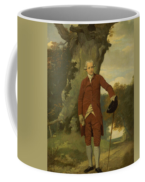 18th Century Art Coffee Mug featuring the painting Portrait of a Man, Possibly Mr. Barclay by Francis Wheatley