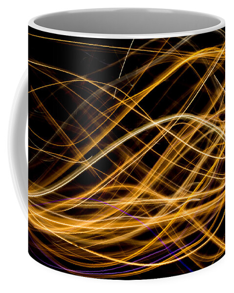 Abstract Coffee Mug featuring the photograph Positive Vibes by Joshua Van Lare