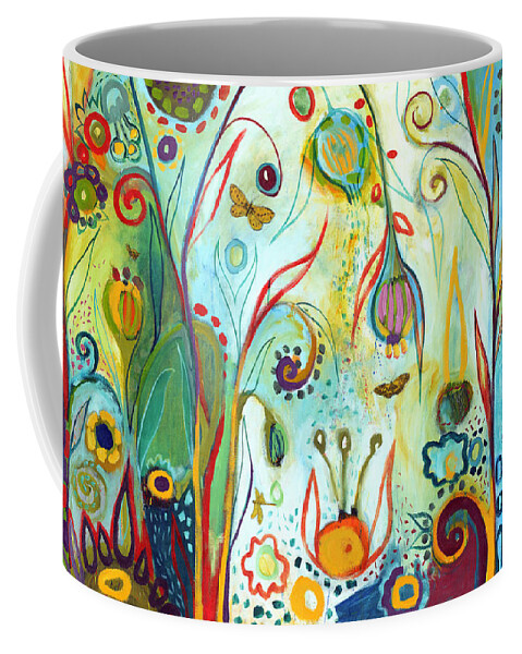 Garden Coffee Mug featuring the painting Possibilities by Jennifer Lommers