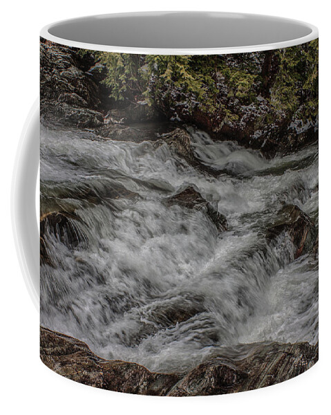#jefffolger Coffee Mug featuring the photograph Pounding torrent by Jeff Folger