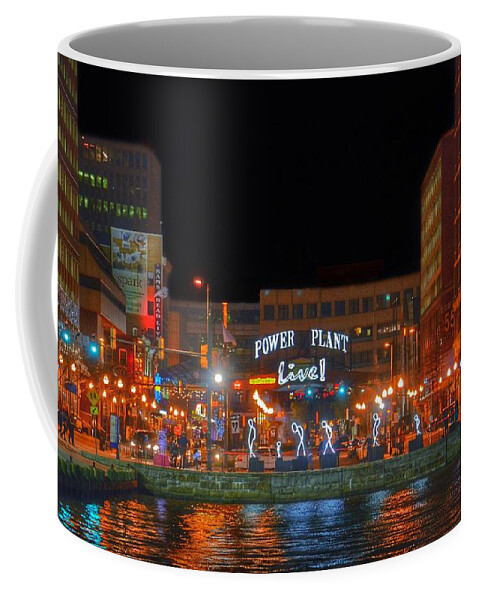 Power Plant Live Coffee Mug featuring the photograph Power Plant Live in Baltimore by Marianna Mills