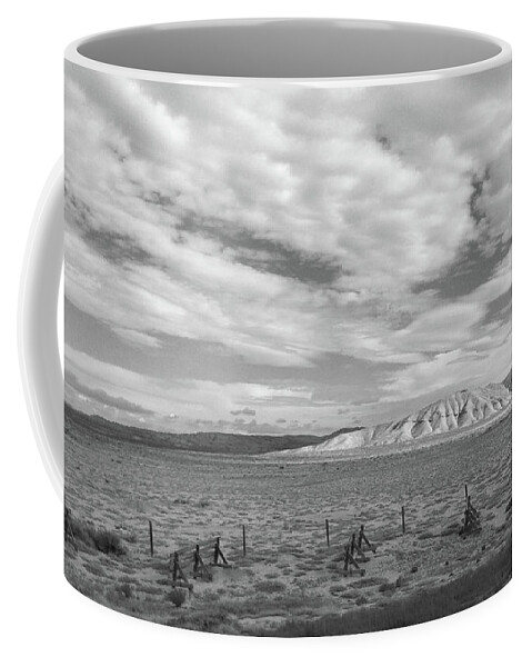 Prarie Coffee Mug featuring the painting Prarie Landscape by Christine Lathrop