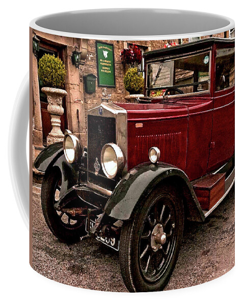 Vehicles Coffee Mug featuring the photograph Pre War Vauxhall by Richard Denyer