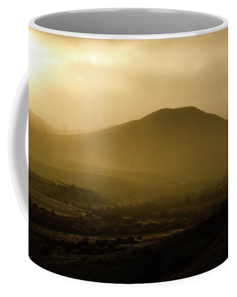 Prescott Coffee Mug featuring the photograph Prescott Valley Sunset by Nick Boren