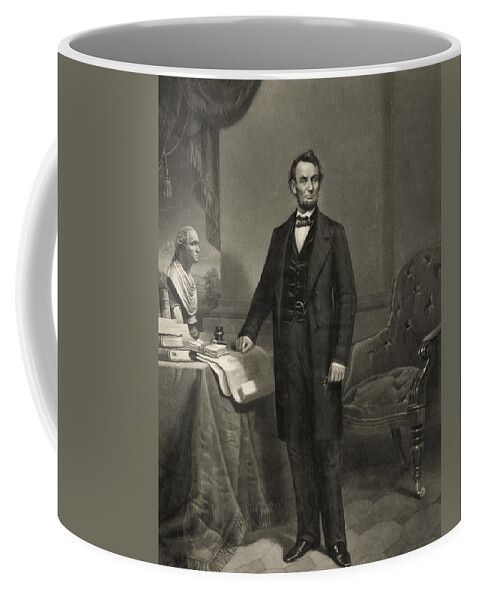 abraham Lincoln Coffee Mug featuring the photograph President Abraham Lincoln by International Images