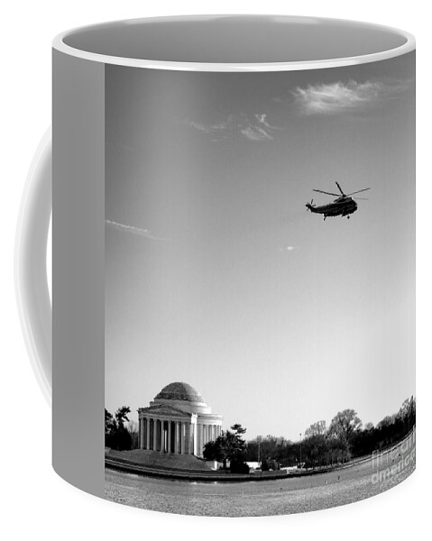 Marine Coffee Mug featuring the photograph Presidential Salute by Olivier Le Queinec